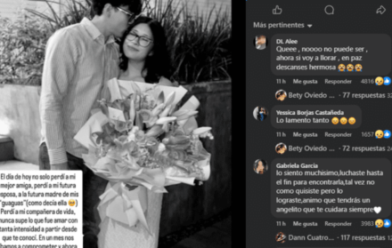 El novio de Ana Daniela compartió un emotivo mensaje tras su fallecimiento.