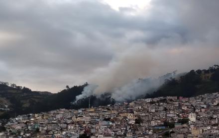 Incendio Quito.