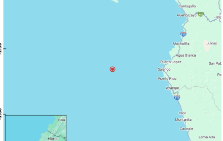 Temblor en Ecuador este 14 de septiembre.