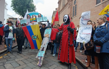 Marcha por el agua en Cuenca