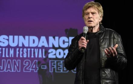 Robert Redford en uno de los eventos del Festival Sundance.