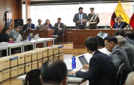 Audiencia. Toainga continuará este 17 de septiembre con la exposición de los indicios probatorios en contra de los 24 procesados por el caso Sinohydro.