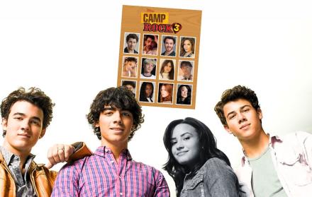 Protagonistas de Camp Rock 3