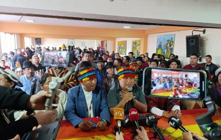 Conaie anuncia paro nacional indefinido