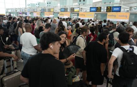Fallas en sistemas de aeropuertos europeos