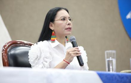 DIANA ATAMAINT PRESIDENTA DEL CNE