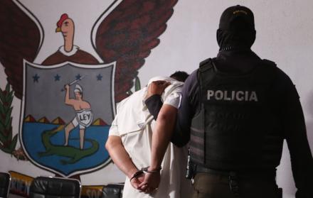Sacapinta detenido en La Puntilla