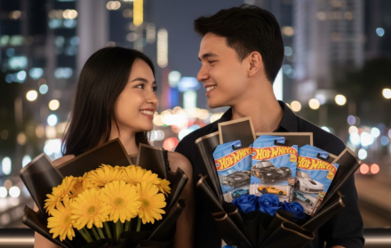 TikTok popularizó regalar flores amarillas y carritos Hot Wheels como gestos románticos en septiembre.