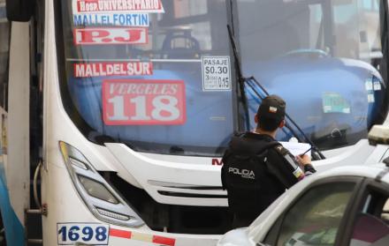 Disparos en bus en Guayaquil