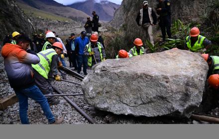 bloqueo en Machu Picchu