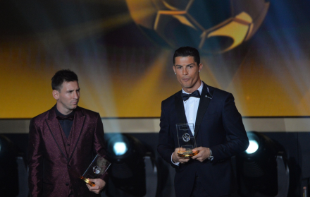 lionel messi y cristiano ronaldo