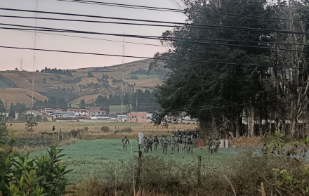 Paro en Imbabura
