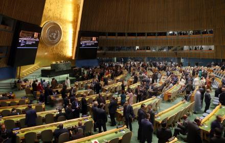 Mundo, Estados Unidos, Asamblea General de la ONU