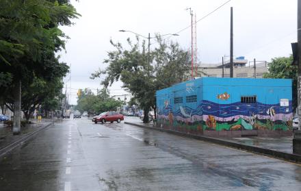 Cierre vial Guayacanes.