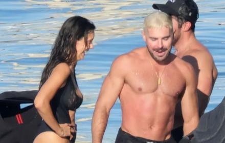 Nina Dobrev y Zac Efron fueron captados juntos por los paparazzi