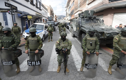 Llegada de Noboa a Otavalo