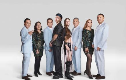 Los Ángeles Azules junto a Yami Safdie y Luck Ra