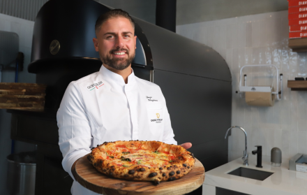 Diego Vitagliano el pizzero italiano estuvo en Ecuador