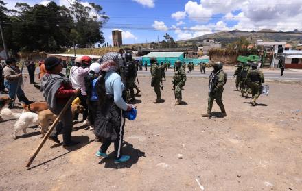Protestas en Otavalo