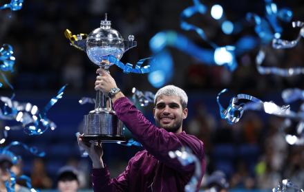 Carlos Alcaraz, Torneo de Tokio, campeón, tenis, 24 títulos, tenista español