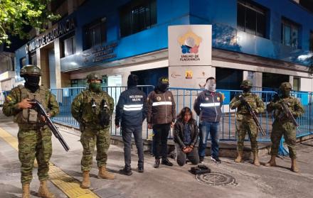 Detenido armas Quito