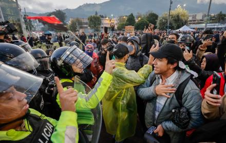 Protestas en Quito