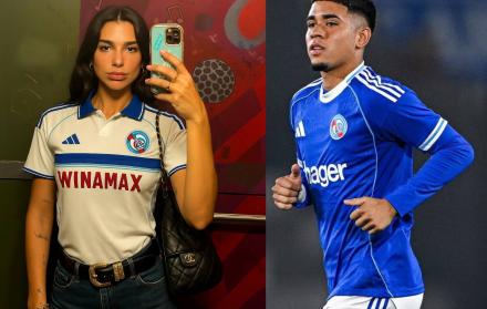Kendry Páez, Dua Lipa, Estrasburgo, camiseta, tendencia, redes sociales, Ligue 1