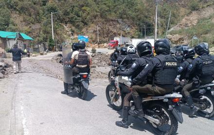 Protestas en Molleturo