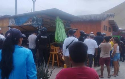 crimen de mujer en el malecón de Playas