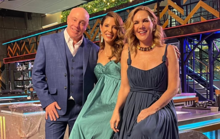 Jorge Rausch, Carolina Sánchez e Irene González repiten como jueces en MasterChef Celebrity Ecuador 2025.