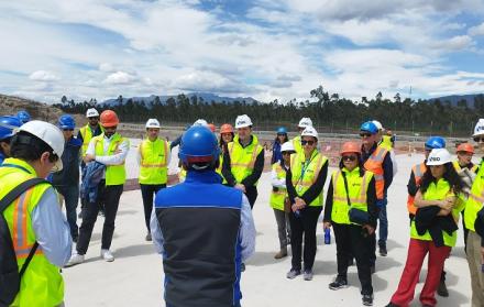 construcción de la planta de tratamiento