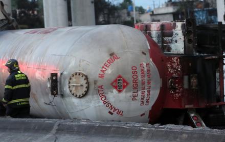 Explosión de camión cisterna en Machala