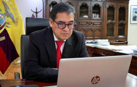 El presidente de la Corte Nacional de Justicia, José Suing, avanza en el trámite para la extradición de Xavier Jordán, para que afronte el juicio por el caso Metástasis.