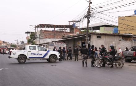 Triple crimen en taller de soldadura en Durán
