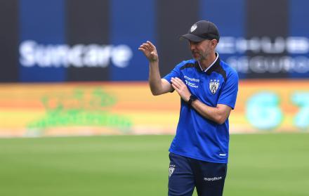 Javier Rabanal entrenador de Independiente del Valle.