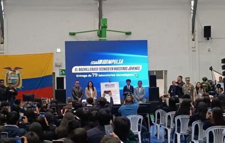 Participación. Los eventos de Daniel Noboa en Cuenca y en Quito no han tenido una asistencia masiva.