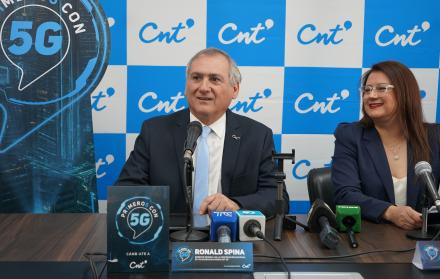 Directivos de CNT dieron a conocer detalles del lanzamiento de 5G