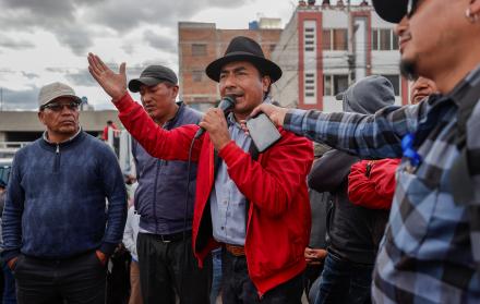 El expresidente de la Conaie
