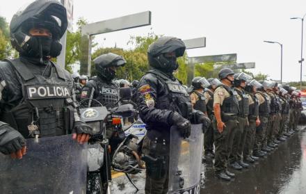 La Policía Nacional anuncia un fuerte despliegue con el Bloque de Seguridad para aumentar los operativos ante el paro de la Conaie.