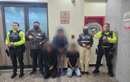 operativo antidrogas en Quito