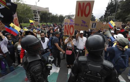 manifestaciones en Quito