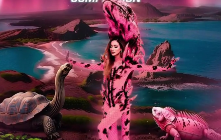 Samantha Quenedit presenta su National Costume.