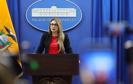 La vocera Carolina Jaramillo defendió el accionar del Bloque de Seguridad frente a las manifestaciones.