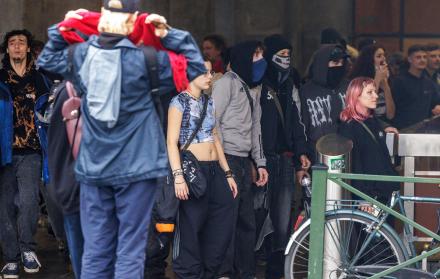 manifestantes Bruselas