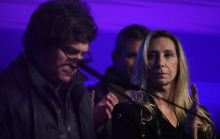 Karina y Javier Milei