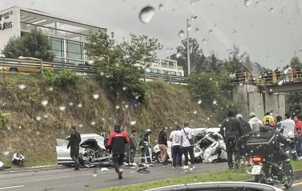 accidente de tránsito en la Ruta Viva