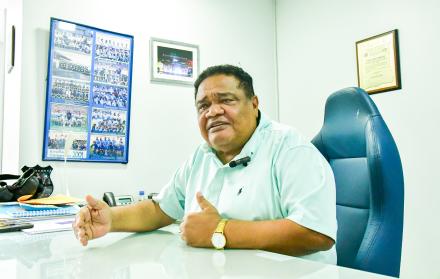 Jorge Guzmán, presidente de Emelec