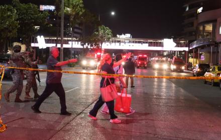 Carro bomba en Guayaquil