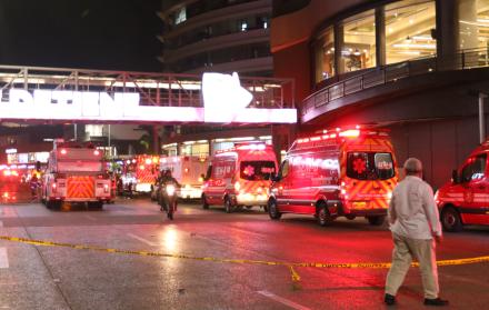 explosión frente al Mall del Sol