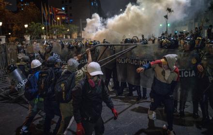 Protestas en Perú